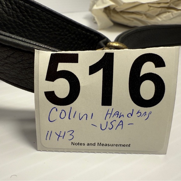 Chic Black Leather Backpack with Gold Accents - Picture 10 of 10